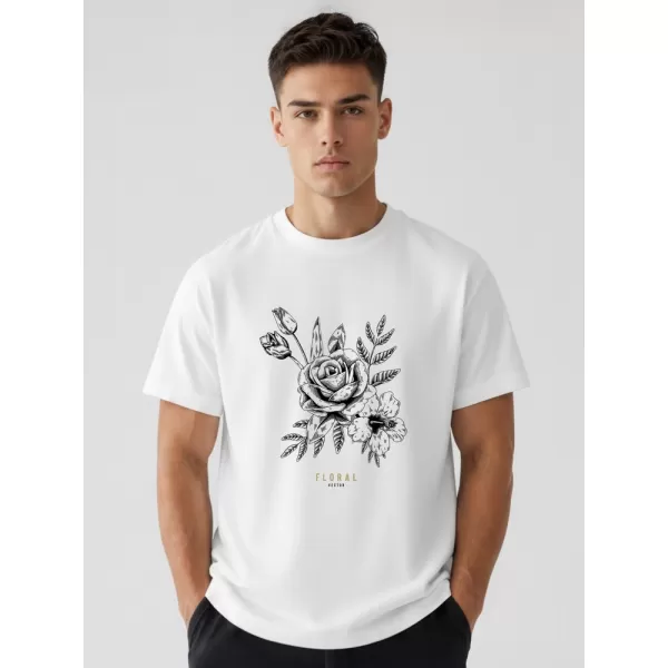  Tricou pentru bărbați DSTREET NX1040R-WH-O ALB 