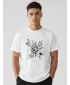 Tricou pentru bărbați DSTREET NX1040R-WH-O ALB