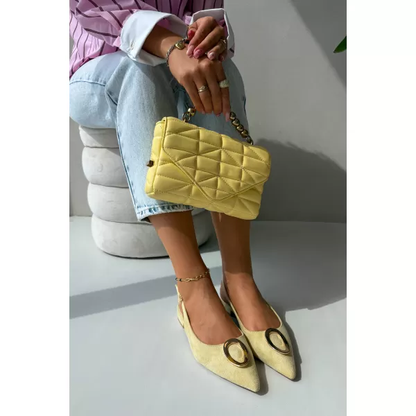  Sandale de dama BOTO XL-23 GALBEN 