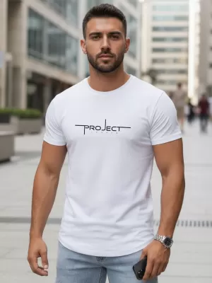 Tricou pentru bărbați DSTREET NX5127R-WH ALB