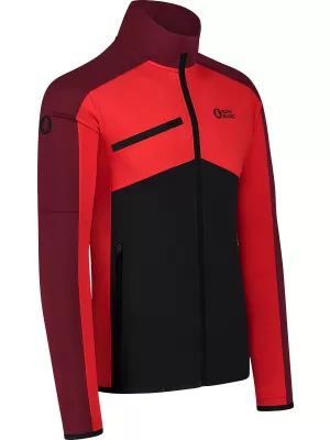 Hanorac powerfleece pentru bărbați NORDBLANC CUSP NBSFM8334 ROŞU