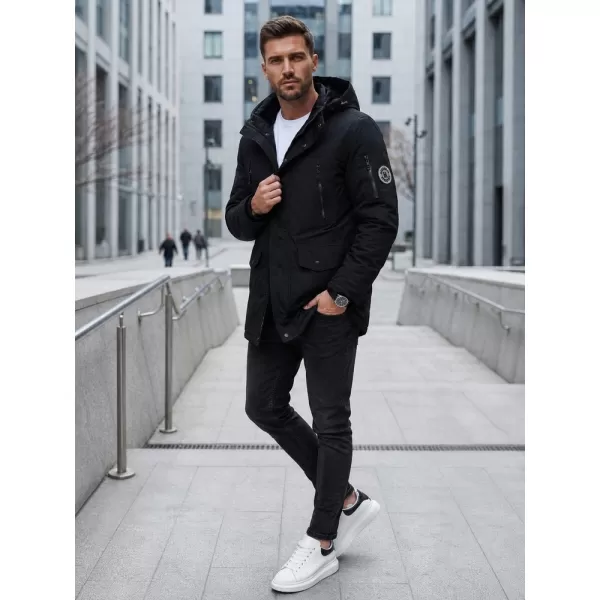  Jachetă pentru bărbați DSTREET TX5105 NEGRU 