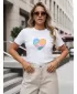 Tricou pentru femei DSTREET NX8051RY-WH ALB
