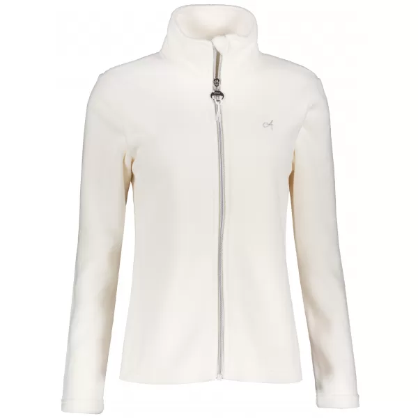  Hanorac de damă din fleece ALTISPORT ILKI ALB 