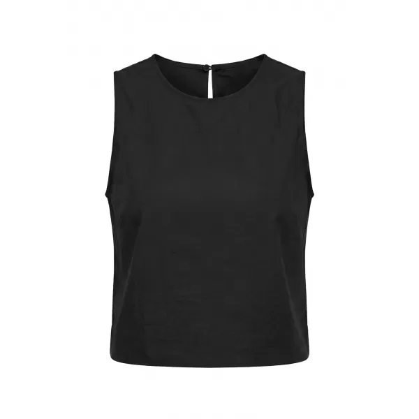  Top pentru femei URBAN CLASSICS TB8280-00007 NEGRU 