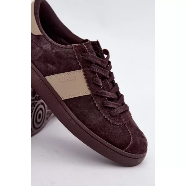  Adidași de damă BIG STAR SHOES UU274438 UMBRE MARO/BEJ 