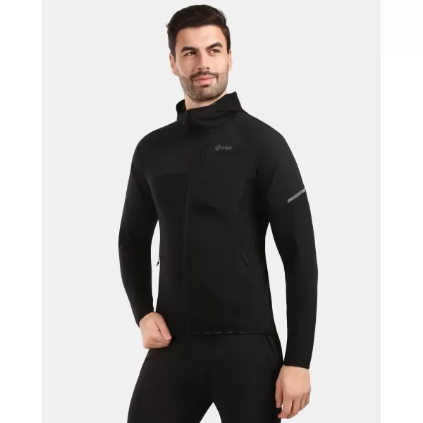  Hanorac pentru bărbați din fleece KILPI NASHVILLE-M 1M0201KI NEGRU 