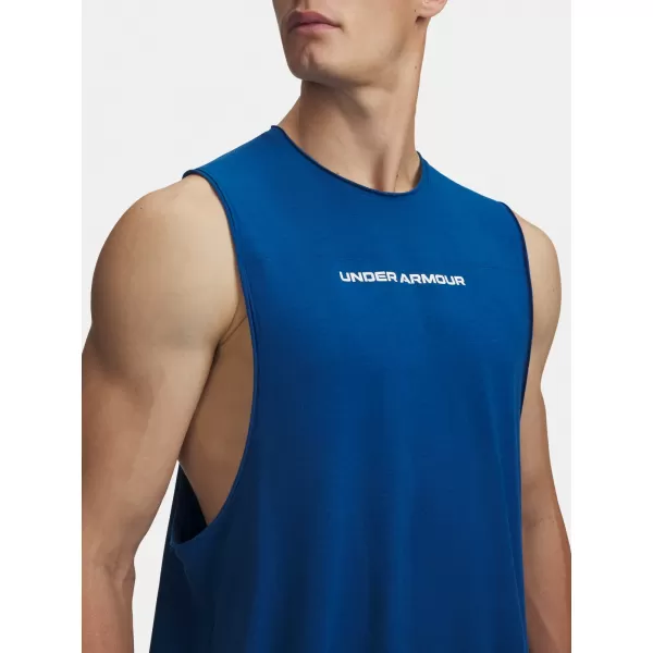  Maiou bărbătesc UNDER ARMOUR HOOPS TRAINING TANK 6012823-426 ALBASTRU 