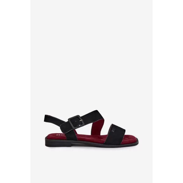  Sandale de dama BIG STAR SHOES TT274490 NEGRU 