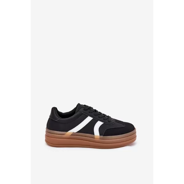  Adidași de damă BOTO 25SP26-9087 NEGRU 