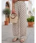 Pantaloni de dama DSTREET UY3069 BEJ