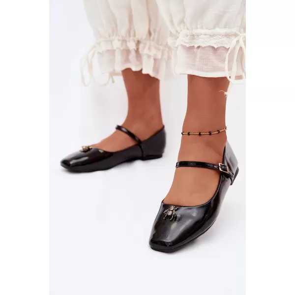  Balerini de dama BOTO 6672-1 NEGRU 