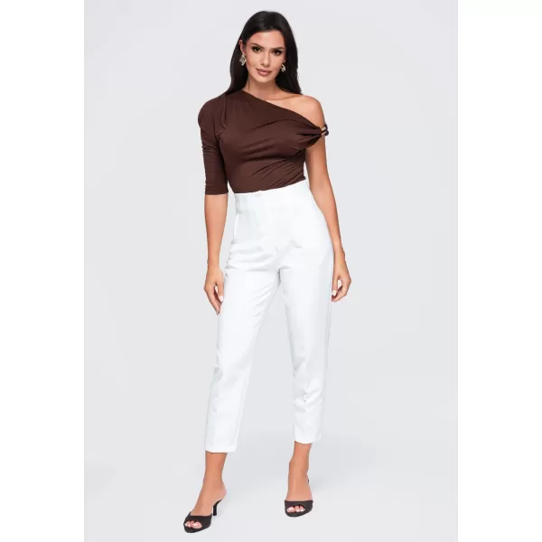  Tricou de damă OMBRE OW-TS-E0075 MARO 