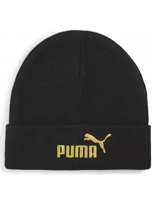 Capac PUMA ESS GOLD NO.1 LOGO MID CROWN BEANIE 02757501 PUMA NEGRU