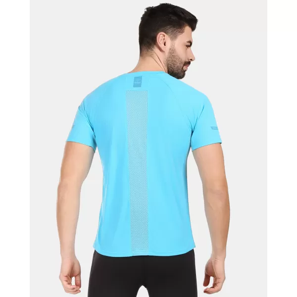  Tricou funcțional pentru bărbați KILPI WYLDER-M 1M0304KI ALBASTRU DESCHIS 