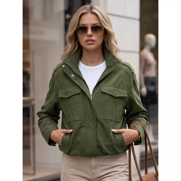  Geaca de dama DSTREET TY5959 VERDE 
