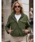 Geaca de dama DSTREET TY5959 VERDE