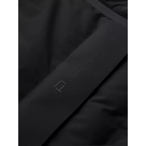  Geaca de iarna matlasata pentru barbati OMBRE OM-JAHP-0305 NEGRU 