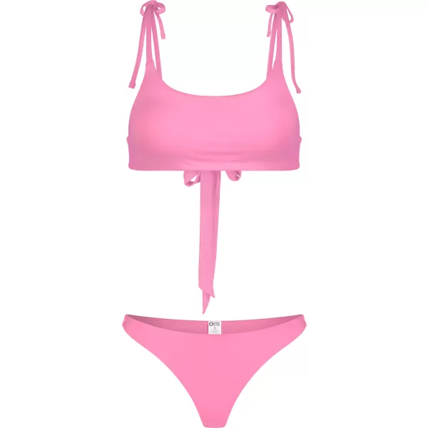  Fund de bikini de damă NORDBLANC GLITZ NBSSS8240 ROZ 