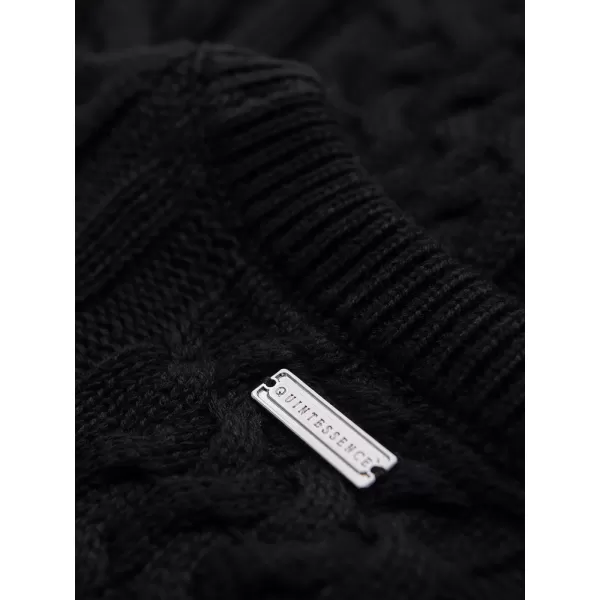  Pulover pentru bărbați OMBRE OM-SWSW-0191 NEGRU 