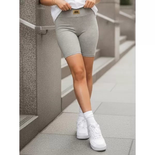  Pantaloni scurți de damă DSTREET SY0561 GRI DESCHIS 