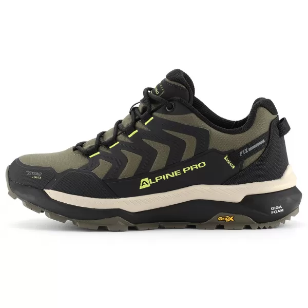  Pantofi de exterior ALPINE PRO BRALE VERDE IEDERA 