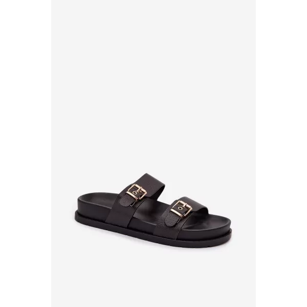  Papuci de damă BOTO LS-873-01 NEGRU 