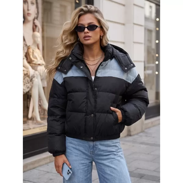  Geaca de dama DSTREET TY6087 NEGRU 