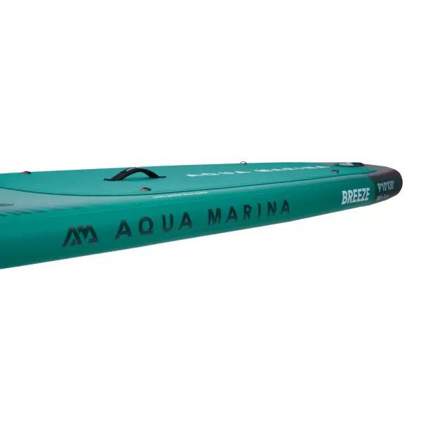  Placă cu vâsle AQUA MARINA Breeze 910 COPAC DE ARGINT 