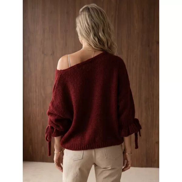  Pulover de dama DSTREET MY2567 BURGUNDIA 