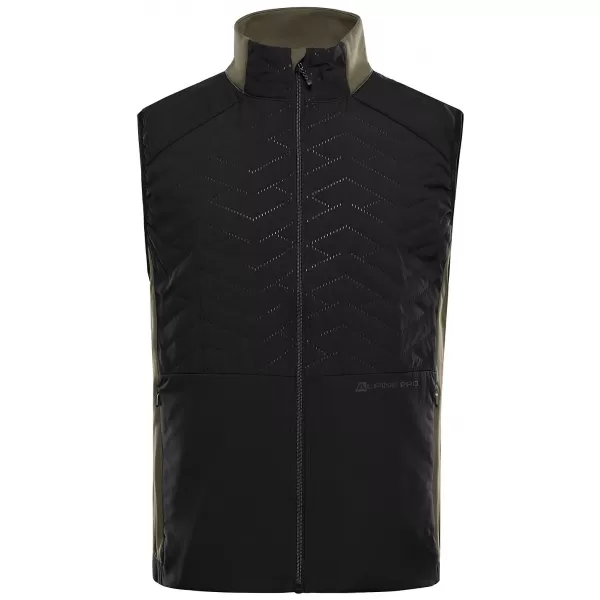  Vestă ușoară pentru bărbați ALPINE PRO BERF 3 NEGRU 
