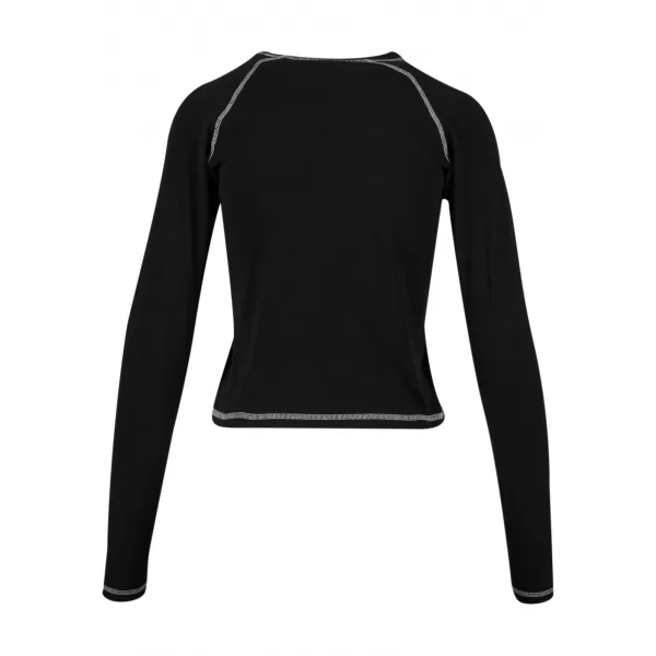  Tricou de damă URBAN CLASSICS TB7730 NEGRU 