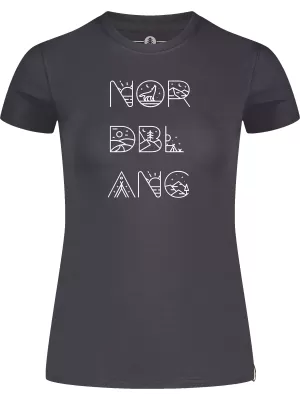 Tricou de damă NORDBLANC RESCUE NBSLT8178 GRI