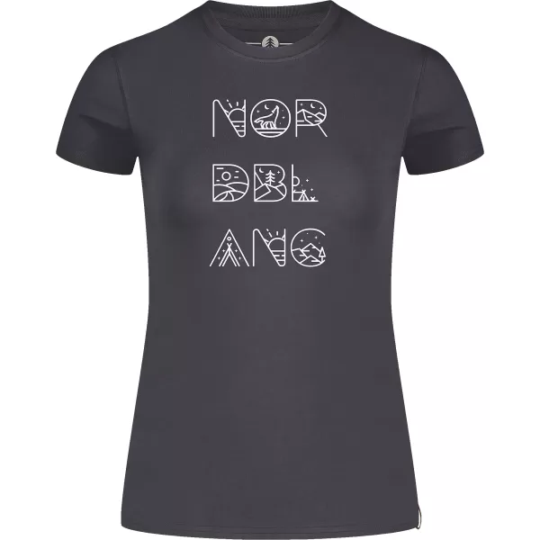  Tricou de damă NORDBLANC RESCUE NBSLT8178 GRI 