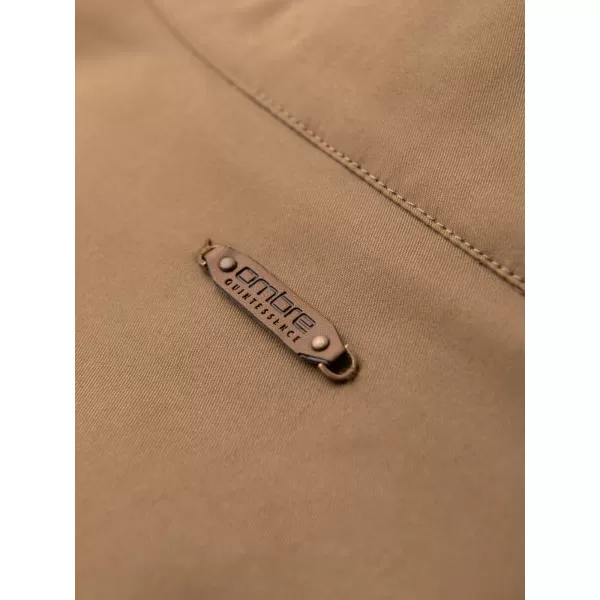  Jachetă pentru bărbați OMBRE OM-JANP-0326 MARO DESCHIS 