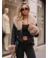Geaca de dama DSTREET TY5981 NEGRU