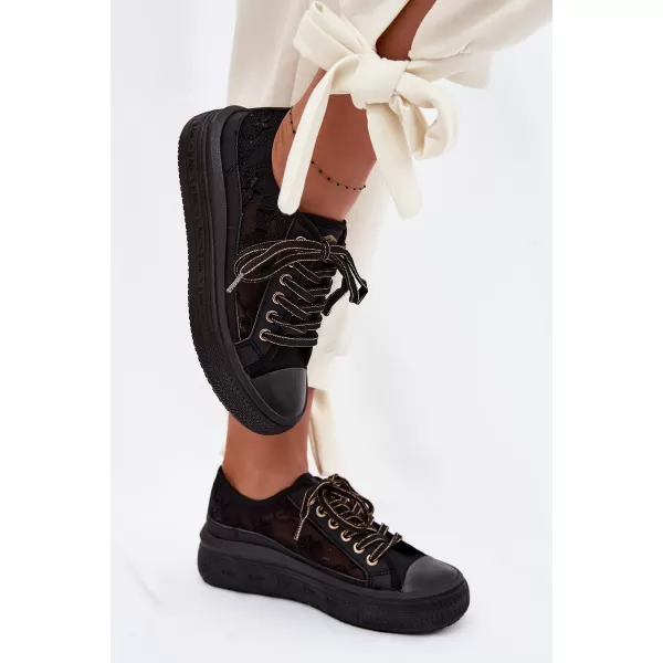  Adidași de damă LEE COOPER LCW-26-44-4479 NEGRU 