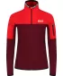 Hanorac pentru femei powerfleece NORDBLANC IDOL NBSFL8337 BURGUNDIA