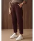 Pantaloni de dama DSTREET UY3186 BURGUNDIA