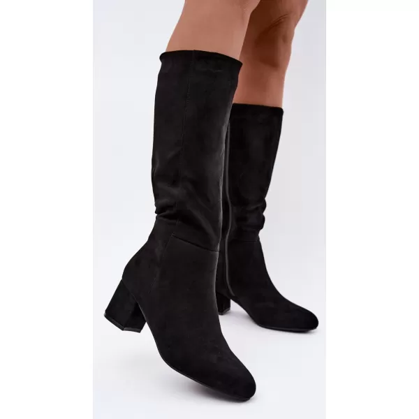  Cizme de dama S.BARSKI HY62-8131 NEGRU 