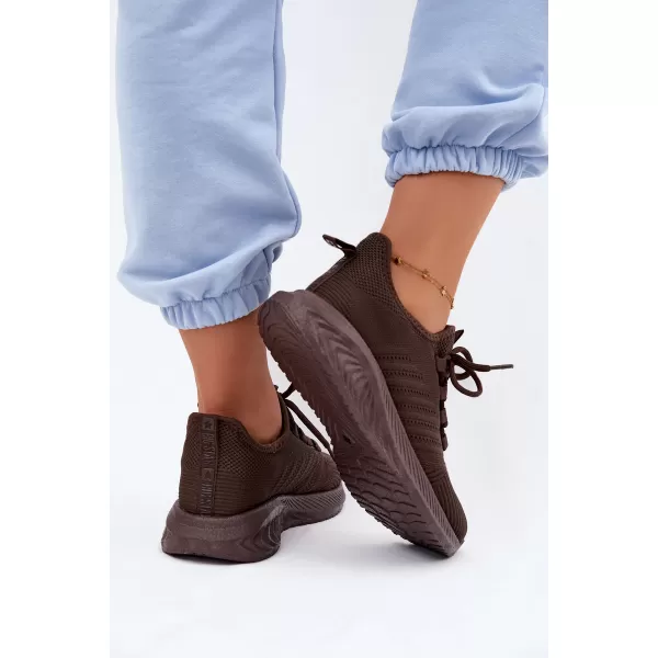  Adidași de damă BIG STAR SHOES UU274055 MARO/BEJ 