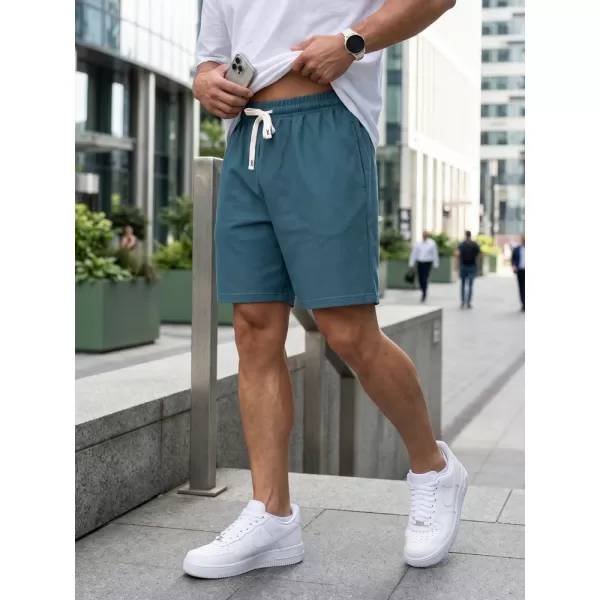  Pantaloni scurți pentru bărbați DSTREET SX2636 ALBASTRU 