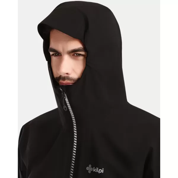  Jachetă hardshell pentru bărbați KILPI HURRICANE-M 1M0103KI NEGRU 