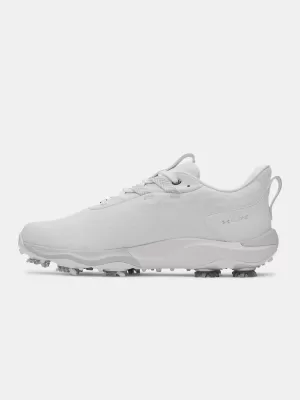 Pantofi pentru bărbați UNDER ARMOUR UA DRIVE PRO CLONE 6006116-100 ALB