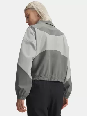 Geaca de dama UNDER ARMOUR RIVAL WOVEN JACKET 1389631-709 ALB