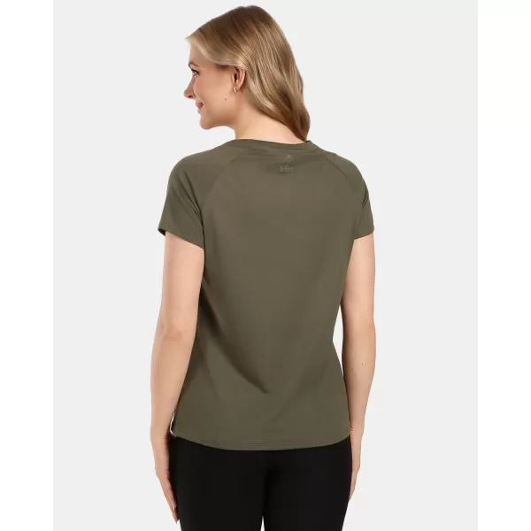  Tricou funcțional de damă KILPI LISMAIN-W 1L0302KI VERDE 
