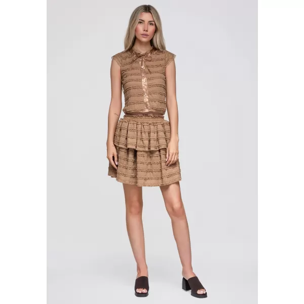  Bluza de dama OMBRE OW-TS-E0066 TAUPE 