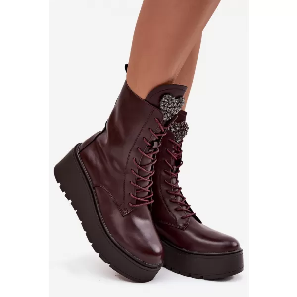  Pantofi de dama BOTO SFY2478-19 CLARET 