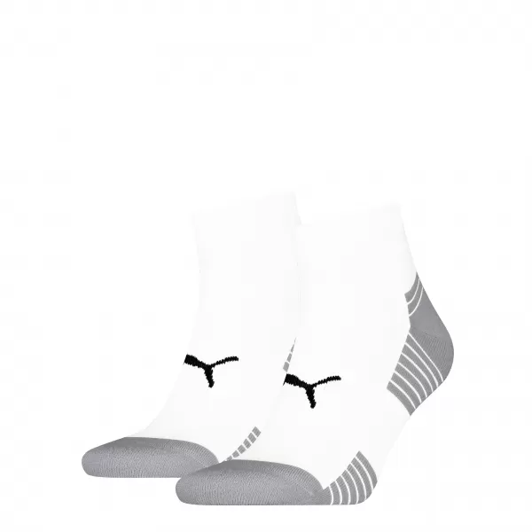  Șosete PUMA UNISEX SPORT CUSHIONED QUARTER 2P 93890304 ALB 