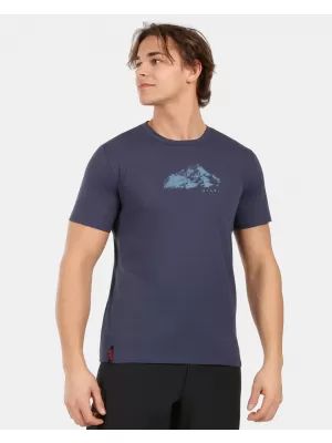 Tricou funcțional pentru bărbați KILPI DIXIE-M 1M0303KI ALBASTRU ÎNCHIS
